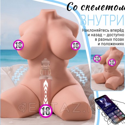Alanna қосымшасына қосылған сексуалды әйел денесі (діріл+үйкеліс) от sex shop Extaz фото 6