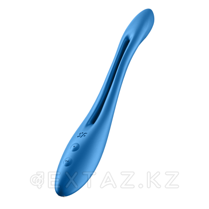 Мульти вибратор Satisfyer Elastic Game синий от sex shop Extaz