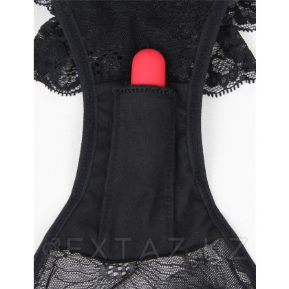 Трусики для вибропули на завязках (OS) от sex shop Extaz фото 2