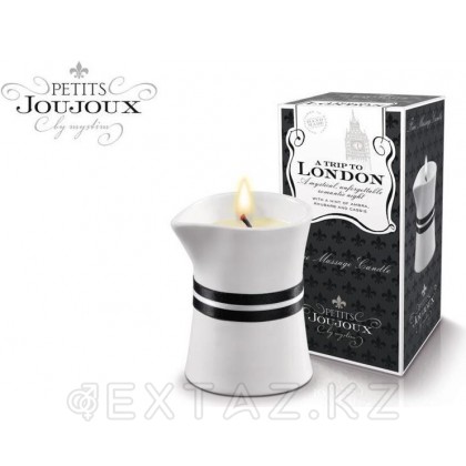 PETITS JOUJOUX Массажная свеча LONDON свежесть 120 гр. от sex shop Extaz фото 5