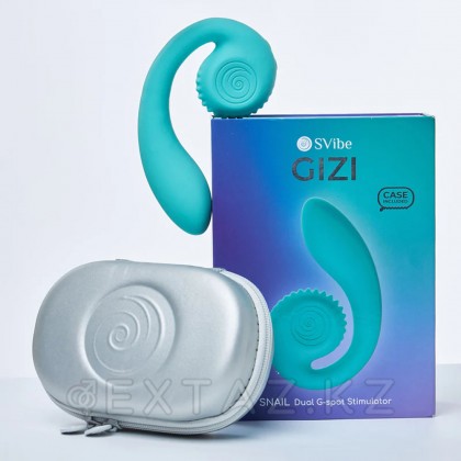 Қос нүкте стимуляторы G SVibe Snail gizi Тиффани түсі от sex shop Extaz