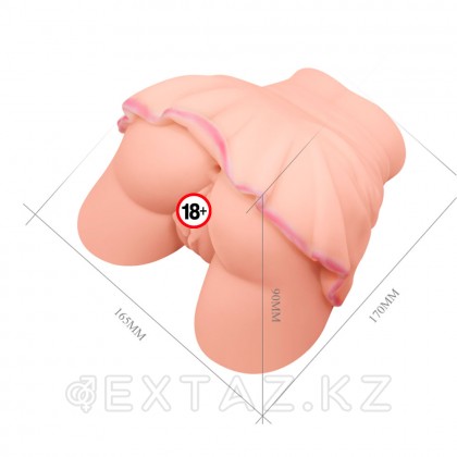 Діріл және дауыстық сүйемелдеу бар қос мастурбатор Temptation от sex shop Extaz фото 3