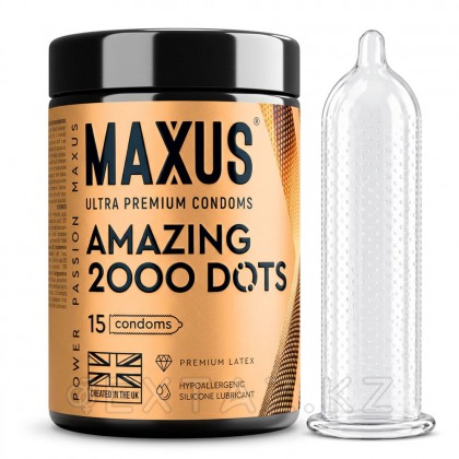 Maxus Amazing презервативтері, нүктелік, 15 дана от sex shop Extaz