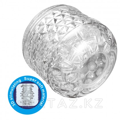 Cory текстуралы арнасы бар Мастурбатор мөлдір от sex shop Extaz фото 2