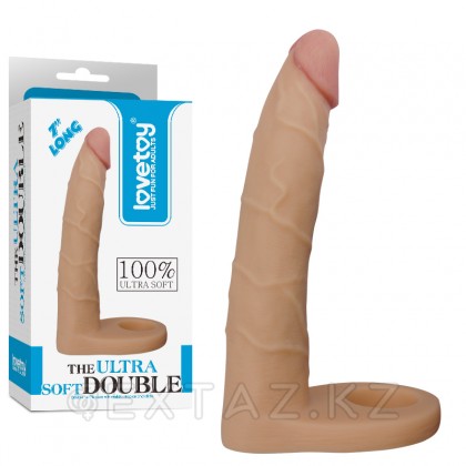 Фаллос-насадка для двойного проникновения (17 см) от sex shop Extaz