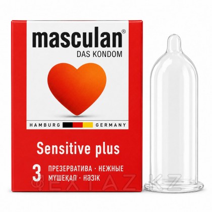 Masculan Sensitive Plus № 3 Презерватив (Нәзік) от sex shop Extaz