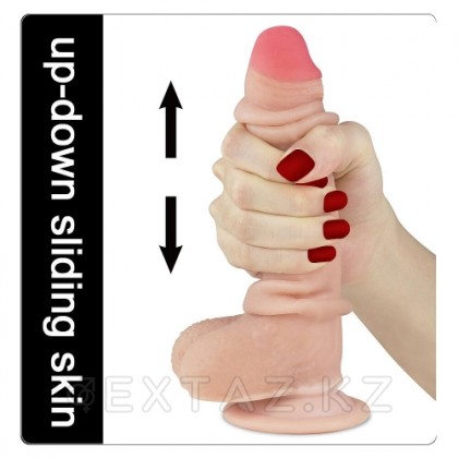 Фаллоимитатор с двойным покрытием  MyExtaz (17,5) от sex shop Extaz фото 5
