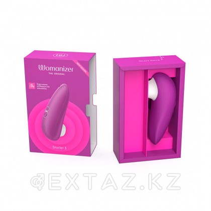 Байланыссыз клиторлық стимулятор Womanizer starlet 3 күлгін от sex shop Extaz фото 7