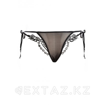 Сексуальные ажурные стринги, чёрные от sex shop Extaz фото 2
