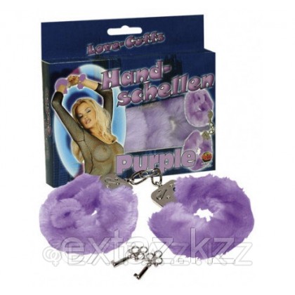 BDSM Наручники Hand Schellen пурпурный от sex shop Extaz фото 2