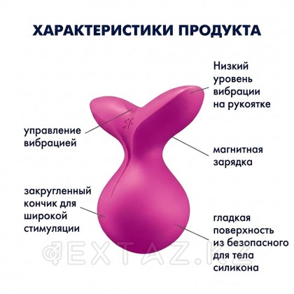 Satisfyer viva la vulva клиторлық стимуляторы 3 күлгін от sex shop Extaz фото 8