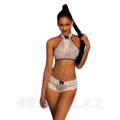 Sexy bra ересек іш киім жиынтығы (ақ) от sex shop Extaz