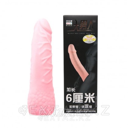 Бөртпелері бар реалистік саптама от sex shop Extaz фото 3