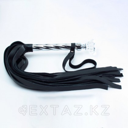 Кең құйрықты былғарыдан жасалған кірпік от sex shop Extaz