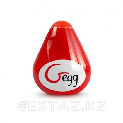 Gvibe Gegg Red-мастурбатор жұмыртқа, 6. 5х5 см (қызыл) от sex shop Extaz