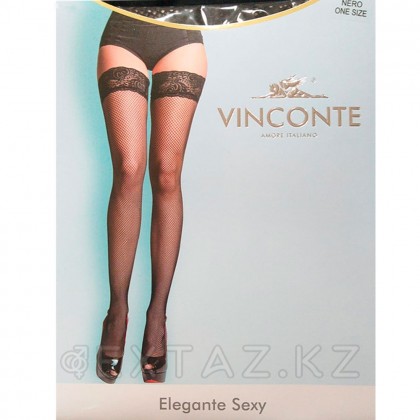 Vinconte шұлық әйелдер кружевной серпімді (жұқа тор) от sex shop Extaz фото 2
