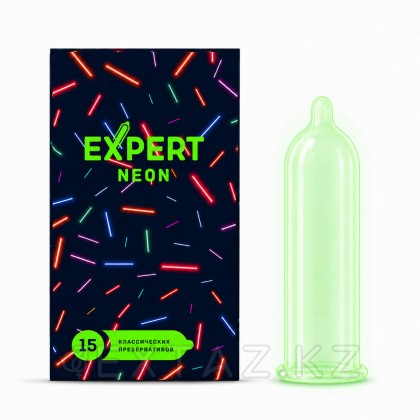 Expert neon презервативтері, жарқыраған, 15 дана от sex shop Extaz