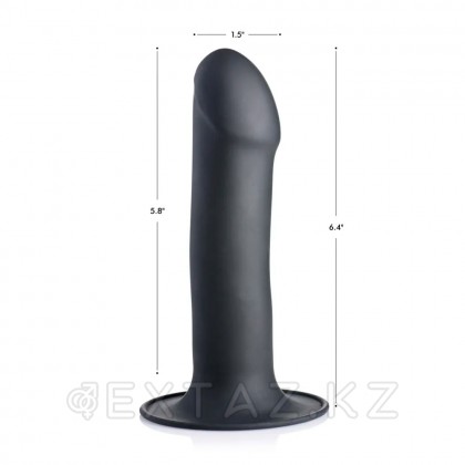 Squeeze-It икемді силикон дилдо, 13.5x3. 1 см от sex shop Extaz фото 4