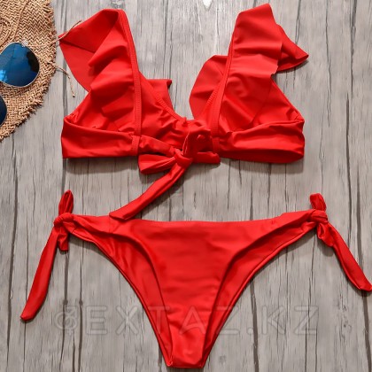 Купальник Wine Red Ruffle (M) от sex shop Extaz фото 4