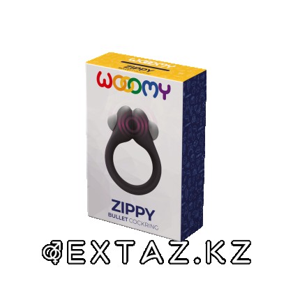 WOOOMY ' s Zippy дірілі бар эрекциялық сақина (6 * 3 см.) от sex shop Extaz фото 4