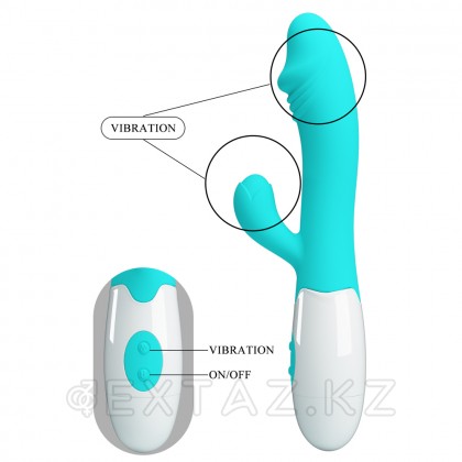 Snappy көгілдір қоян вибраторы (19) от sex shop Extaz фото 8