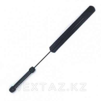 Қара былғарыдан жасалған корольдік Стек от sex shop Extaz