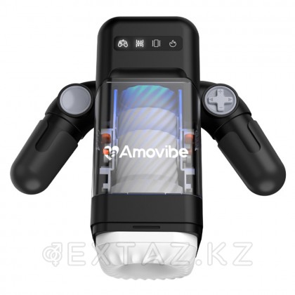 Amovibe ұсынған Game Cup (қара) инновациялық мастурбатор роботы от sex shop Extaz фото 8