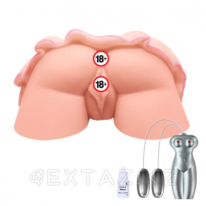 Діріл және дауыстық сүйемелдеу бар қос мастурбатор Temptation от sex shop Extaz фото 2