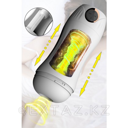 Премиум мастурбатор с вибрацией и озвучкой Frozen от sex shop Extaz фото 12