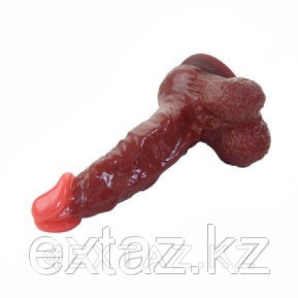 Фалоимитатор реалистик на присоске от sex shop Extaz фото 2