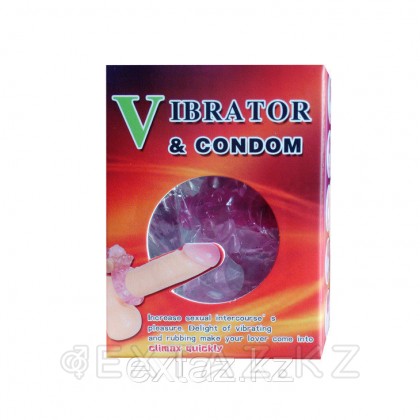 Эрекциялық діріл сақинасы (сыйлық ретінде Презерватив) от sex shop Extaz фото 8