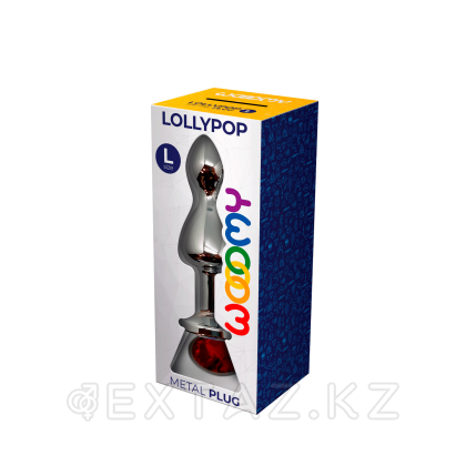 WOOOMY ' s Lollypop double металл анальды плагині (10,5 * 3,5 см.) от sex shop Extaz фото 2