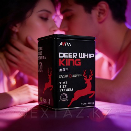 Deer Whip King мужчин арналған қоздырғыш (10 капсула) от sex shop Extaz фото 8