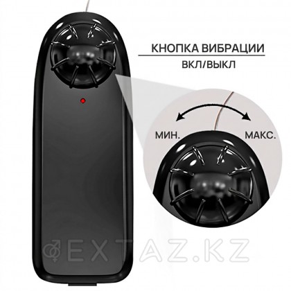 Сорғыш шыныаяқ айналмалы вибратор от sex shop Extaz фото 6