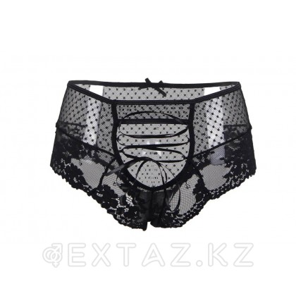 Трусики на высокой посадке Lace Strappy (размер 4XL) от sex shop Extaz фото 3
