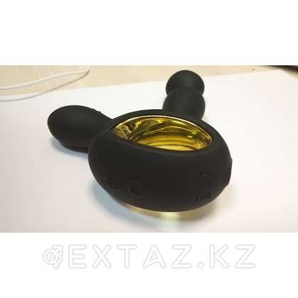 Инновационный мужской тренажер с подогревом INNOVA 360 черный 14 см от sex shop Extaz фото 3