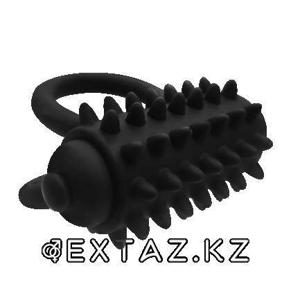 HOT ұсынған Premium Қос ынталандыратын діріл сақинасы от sex shop Extaz фото 7