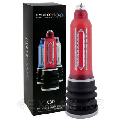 Гидропомпа Bathmate HYDROMAX X30 BRILLIANT красная от sex shop Extaz фото 2