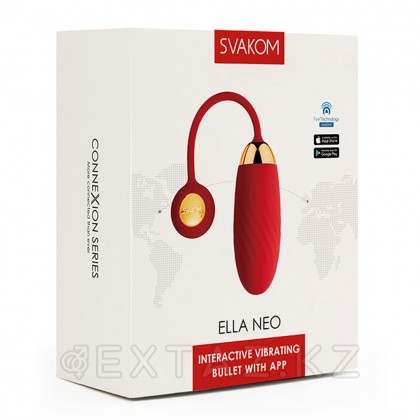 SVAKOM қолданбасына қосылған Ella Neo интерактивті діріл жұмыртқасы от sex shop Extaz фото 3