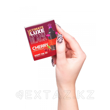 Презерватив LUXE BLACK ULTIMATE Болт на 32 (ВИШНЯ) 1 шт. от sex shop Extaz фото 5
