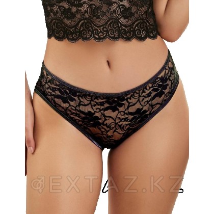 Қол жетімді шілтерлі трусики Қара (XS-S өлшемі) от sex shop Extaz