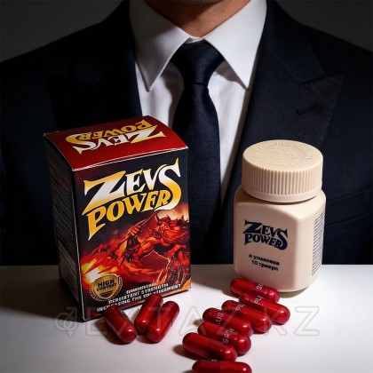 Zevs power мужчин арналған қоздырғыш (Зевс күші), 10 капсула от sex shop Extaz фото 3