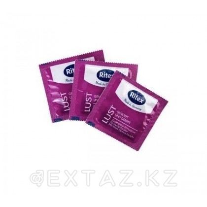Презервативы Ritex LUST №3 рифленые с пупырышками (латекс, 19 см) от sex shop Extaz фото 3