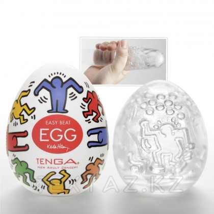 TENGA & Keith Haring Egg мастурбатор жұмыртқа Dance от sex shop Extaz фото 3