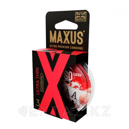 MAXUS X-Edition air ultra thin презервативтері, ультра жұқа, 3 дана от sex shop Extaz фото 2