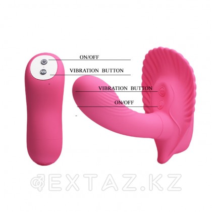 Қынаптық плагы бар клиторлық стимулятор от sex shop Extaz фото 9