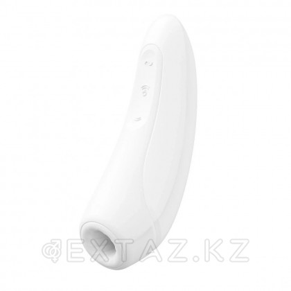 Вакуумный клиторальный стимулятор Satisfyer Curvy 1+ (белый) - extaz.kz фото 2 Satisfyer curvy 1 + вакуумдық клиторлық стимулятор (ақ) от sex shop Extaz фото 2