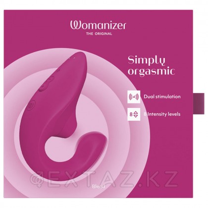 Womanizer Blend байланыссыз клиторлық стимулятор, таңқурай от sex shop Extaz фото 2