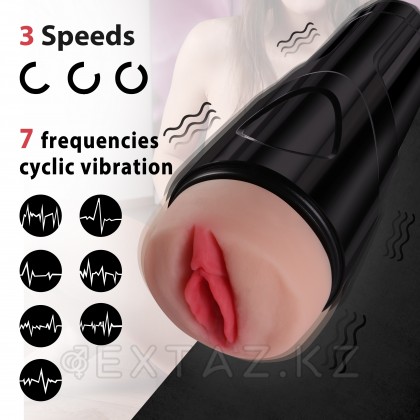 Дірілмен Dot түтігіндегі шынайы мастурбатор от sex shop Extaz фото 4