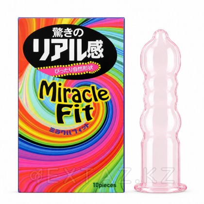 Sagami Miracle Fit презервативтері 10 дана (анатомиялық пішін) от sex shop Extaz